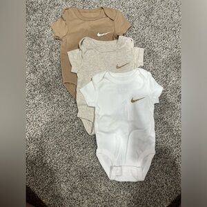 0-3 month NIKE onesies
